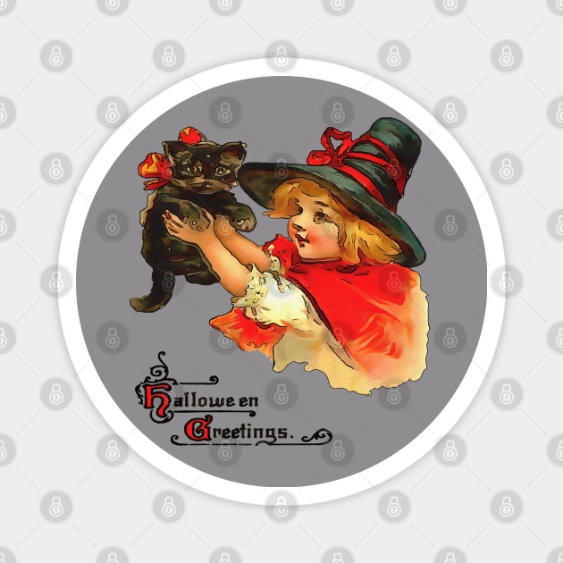 Costume Party Halloween Greetings Magnet by taiche